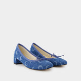 Ballerinas Camille - Marine Serre - Denim - Blue