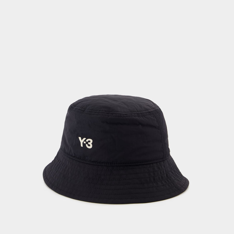 Strp B Bucket Hat - Y-3 - Synthetic - Black