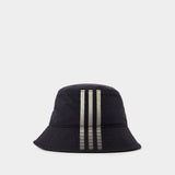 Strp B Bucket Hat - Y-3 - Synthetic - Black