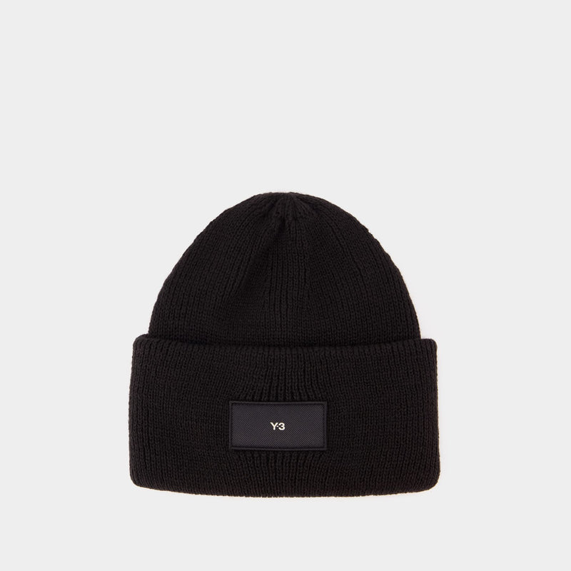 Cl Beanie - Y-3 - Wool - Black