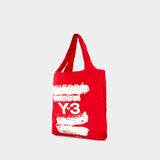 Shopper Bag - Y-3 - Synthetic - Red