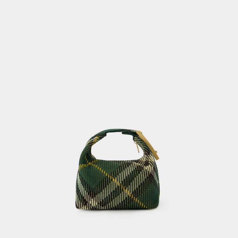 Mini Peg Purse - Burberry - Nylon - Green