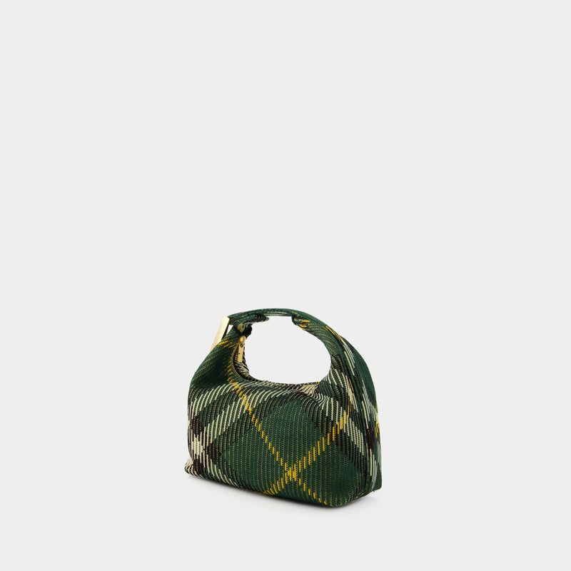 Mini Peg Purse - Burberry - Nylon - Green