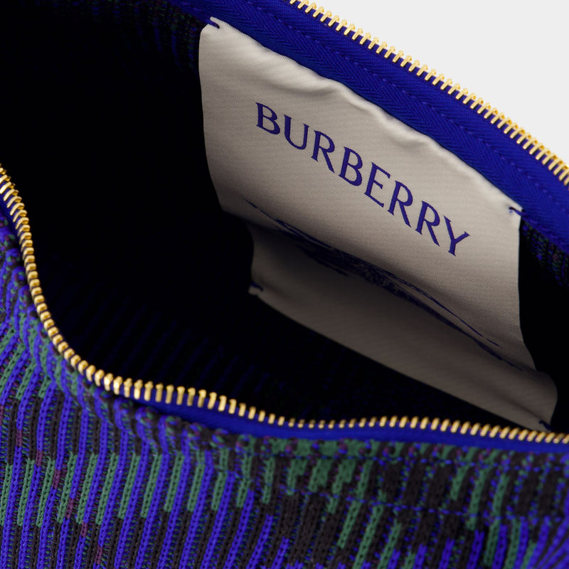 Blue burberry purse online