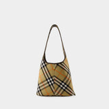 Small Shoulder Bag - Burberry - Cotton - Beige