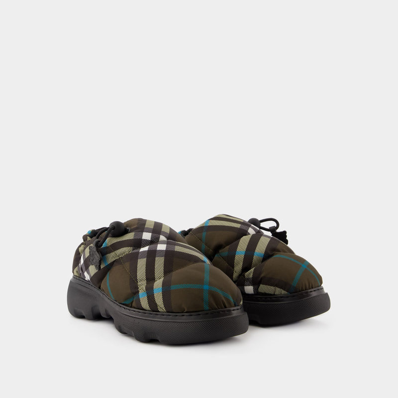 Pillow Low Mules - Burberry - Nylon - Multicolor