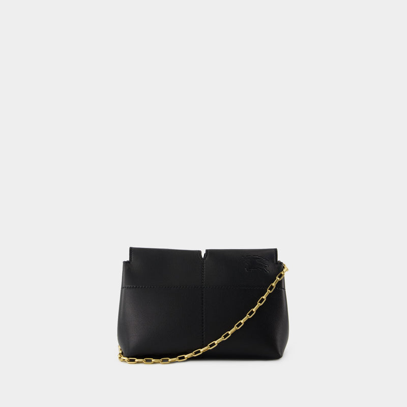 Snip Clutch - Burberry - Leather - Black