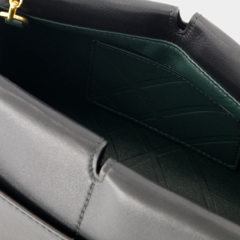 Snip Clutch - Burberry - Leather - Black