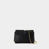 Snip Clutch - Burberry - Leather - Black