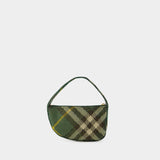 Knit Baguette Purse - Burberry - Nylon - Green