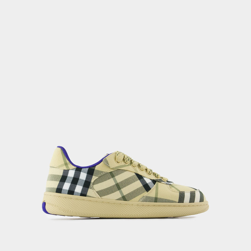 Terrace Sneakers - Burberry - Synthetic - Beige