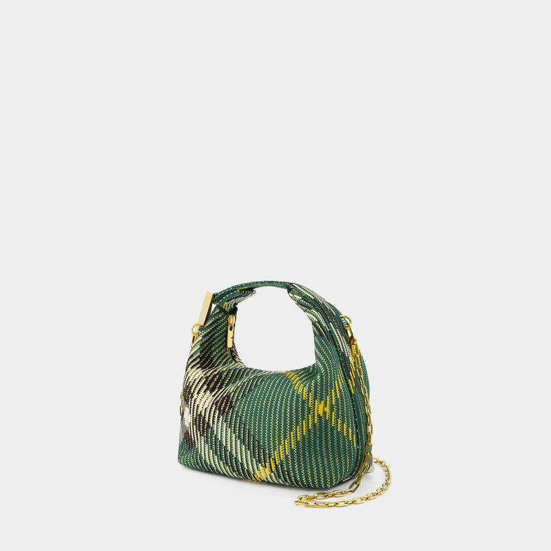 Micro Peg Ch4 Purse - Burberry - Nylon - Green