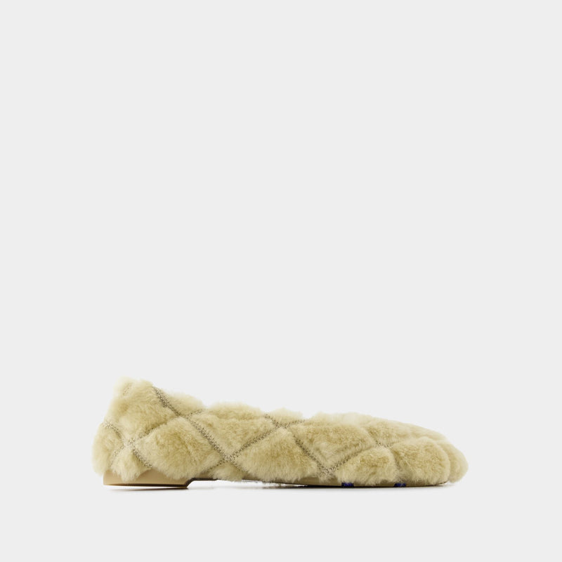 Cosy Baby 05 Ballerinas - Burberry - Cuir - Beige