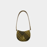 Mini Rocking Horse Crossbody - Burberry - Synthetic - Brown