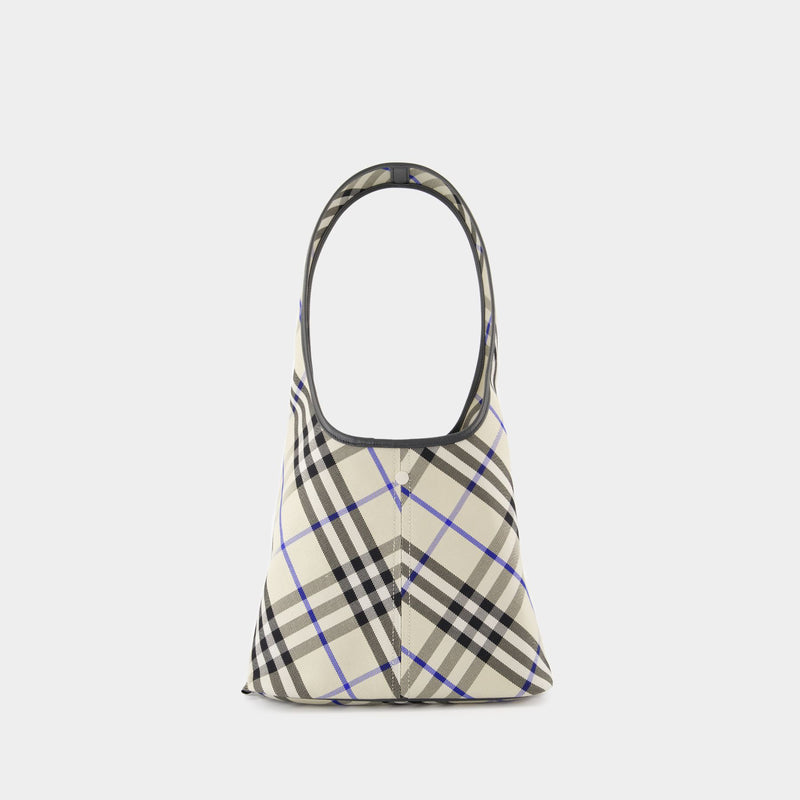 Small Shoulder Bag - Burberry - Cotton - Neutral