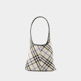 Small Shoulder Bag - Burberry - Cotton - Neutral