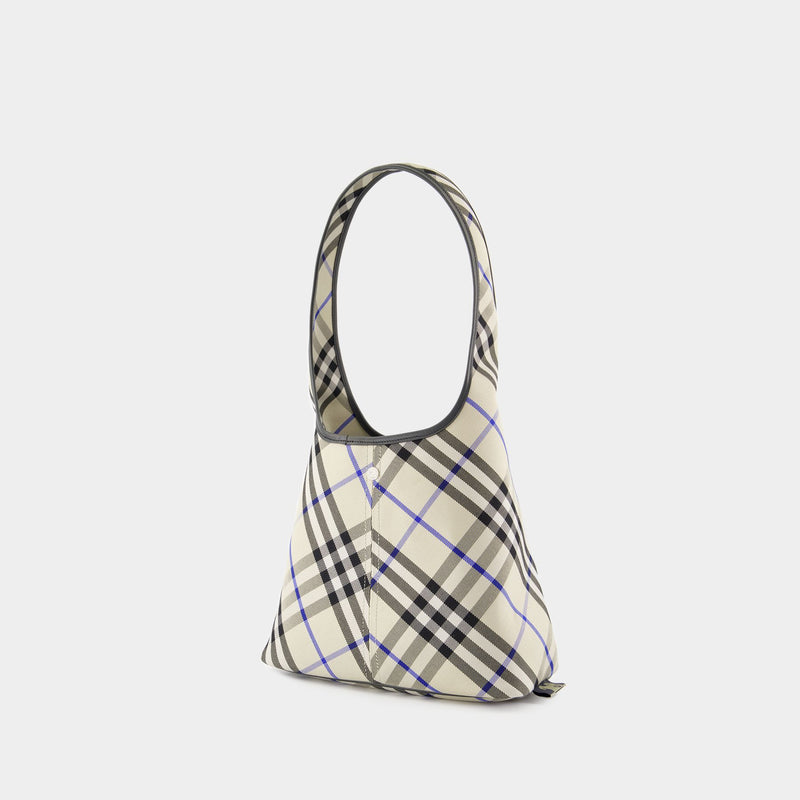 Small Shoulder Bag - Burberry - Cotton - Neutral