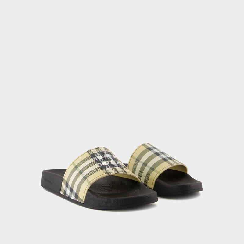 Lf Furley Sandals - Burberry - Synthetic - Beige