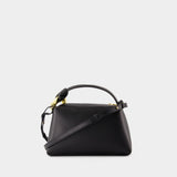 The Jwa Corner Crossbody - J.W. Anderson - Leather - Black