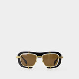 Geometric Sunglasses - J.W. Anderson - Acetate - Black