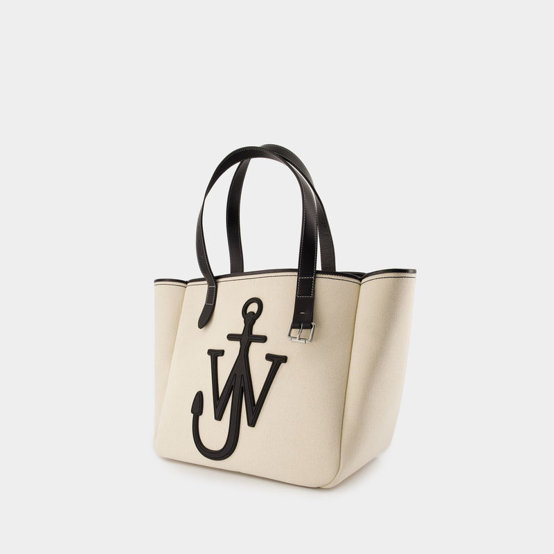 Belt Tote Bag - J.W. Anderson - Leather - White