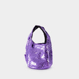 Mini Sequin Crossbody - J.W. Anderson - Leather - Purple