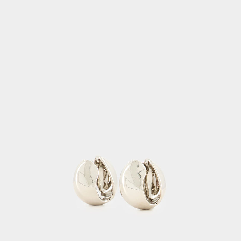 Logo Earrings - Coperni - Metal - Silver