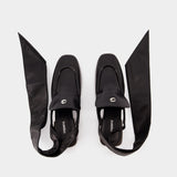 Sling Back Loafers - Coperni - Leather - Black