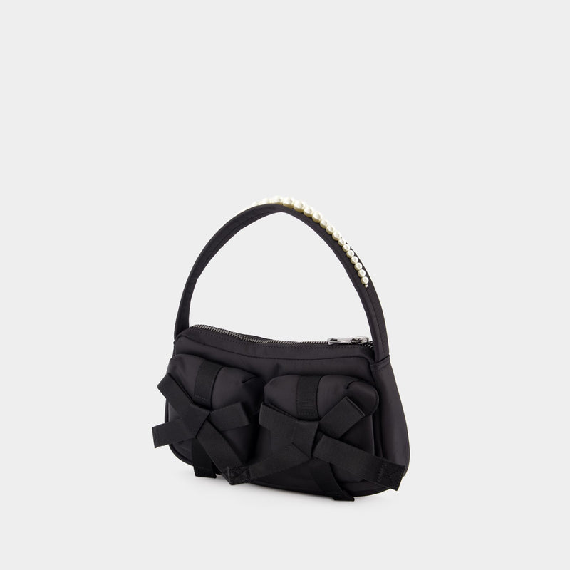 Utility Bow Crossbody - Simone Rocha - Nylon - Black