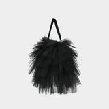 Oversized Frilly Tutu Shopper Bag - Simone Rocha - Polyester  - Black