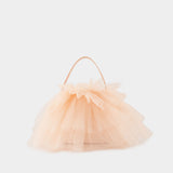 Mini Frilly Tutu Crossbody - Simone Rocha - Polyester - Neutral