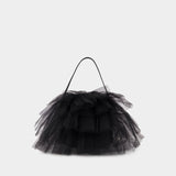 Mini Frilly Tutu Crossbody - Simone Rocha - Polyester - Black