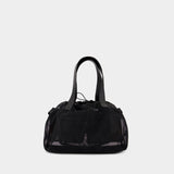 Mini Sheer Stuffed Shopper Bag - Simone Rocha - Polyester - Black