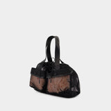 Mini Sheer Stuffed Shopper Bag - Simone Rocha - Polyester - Black