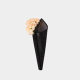 XL Bouquet Bag Clutch - Simone Rocha - Polyester - Black