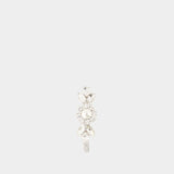 Mini Daisy Floret Hair Clip - Simone Rocha - Brass - White