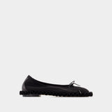 Tutu Frill Ballerinas - Simone Rocha - Mesh - Black