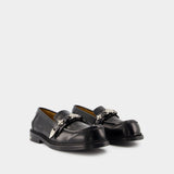 Aj1348 Loafers - Toga Pulla - Leather - Black