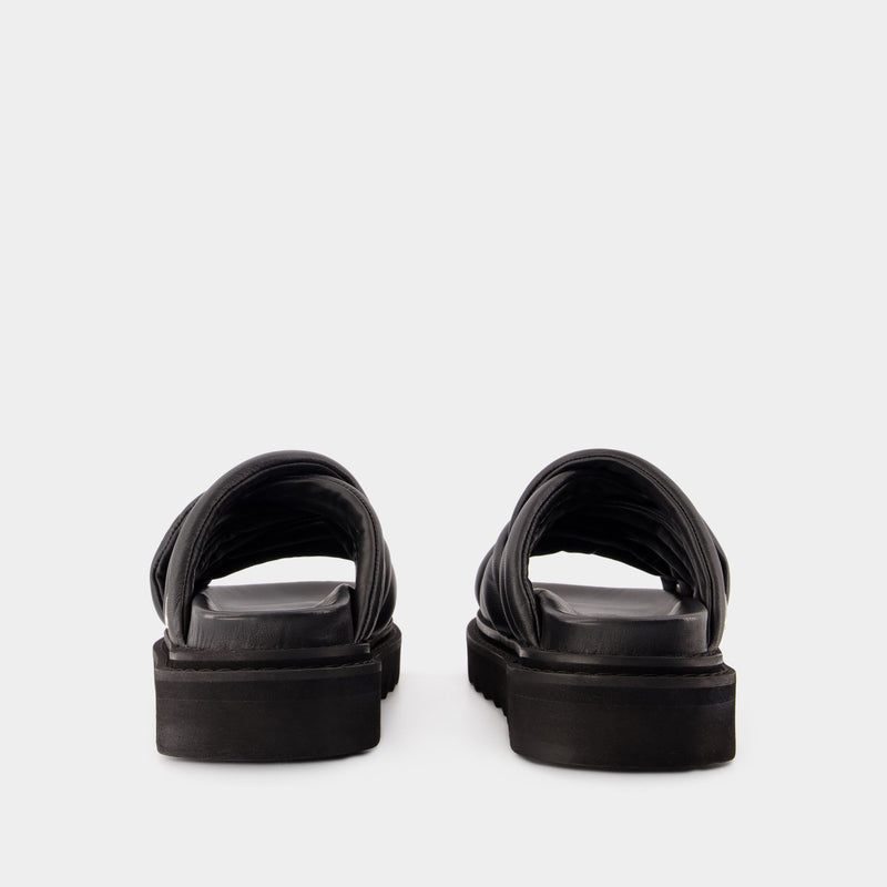 Aj1345 Sandals - Toga Pulla - Leather - Black