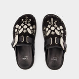 Aj1058 Sandals - Toga Pulla - Leather - Black