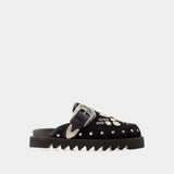 Aj1058 Sandals - Toga Pulla - Leather - Black