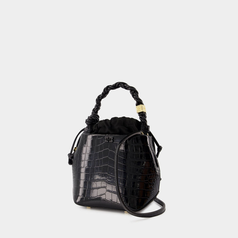 Ganni Bou Bag - Ganni - Synthetic Leather - Black