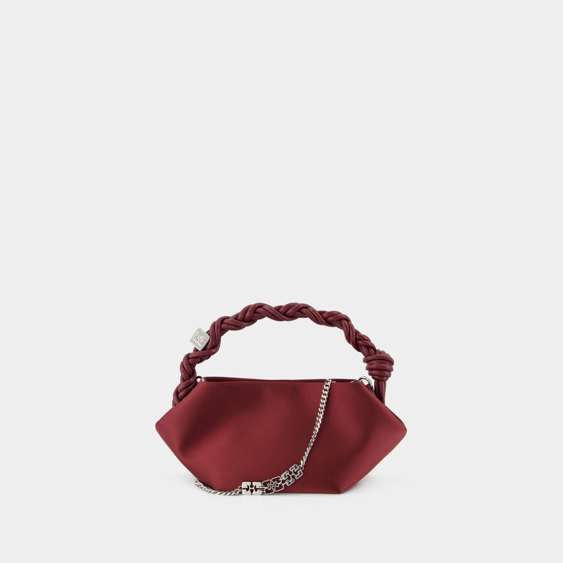 Ganni Bou Bag Mini Soir Crossbody - Ganni - Polyester - Red