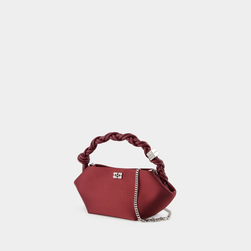 Ganni Bou Bag Mini Soir Crossbody - Ganni - Polyester - Red