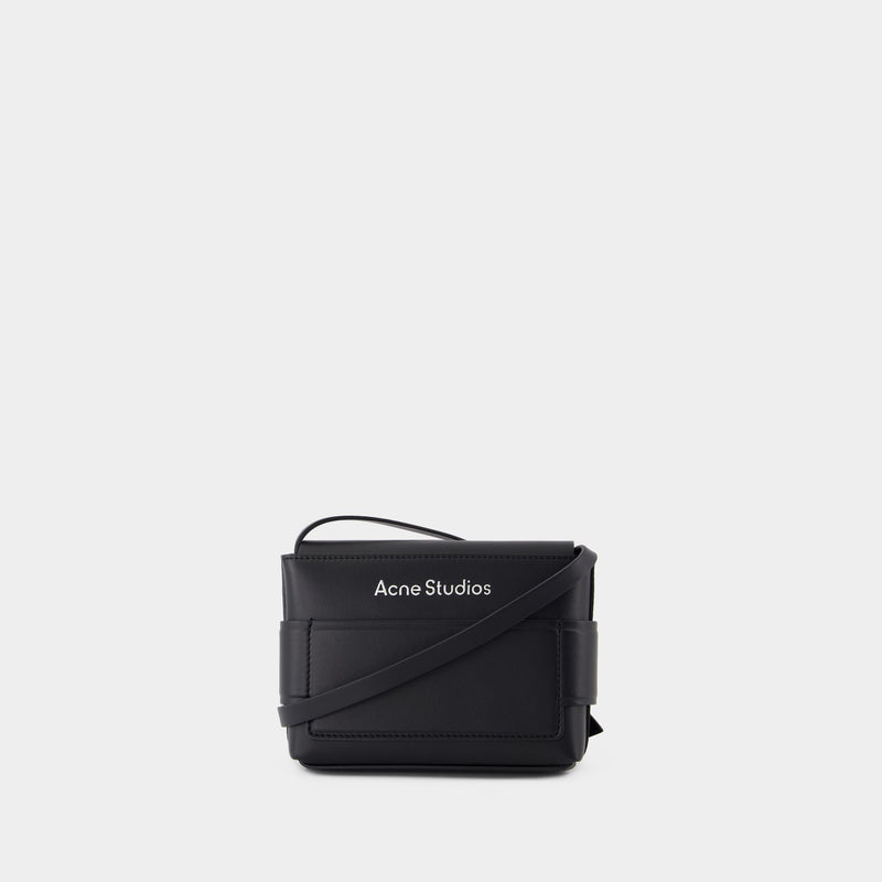 Musubi Wallet On Chain - Acne Studios - Leather - Black