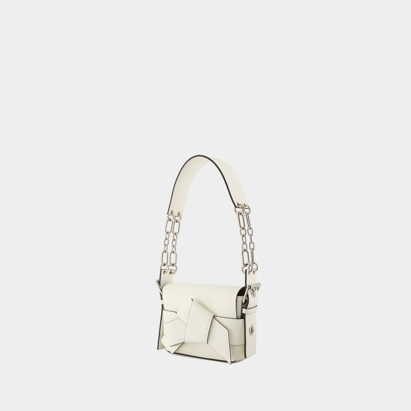 Musubi Shoulder Bag - Acne Studios - Leather - White