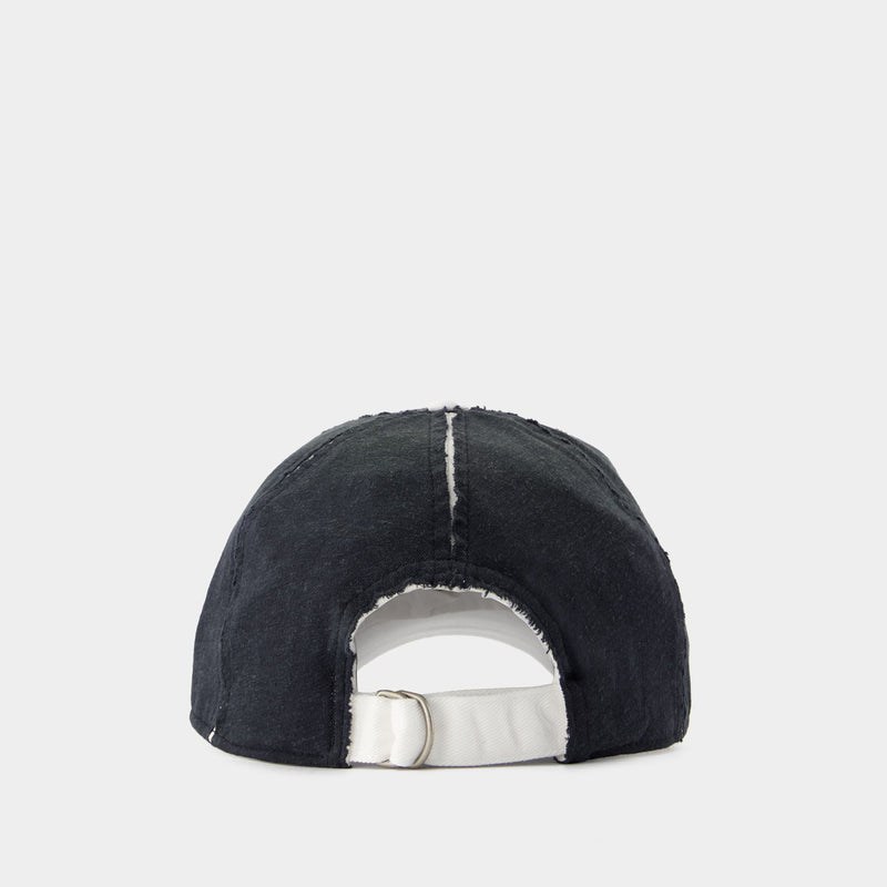 Carliy 1996 Cap - Acne Studios - Cotton - Black