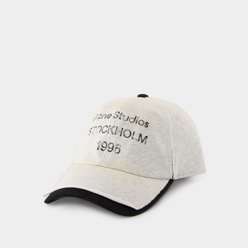 Carliy 1996 Cap - Acne Studios - Cotton - White