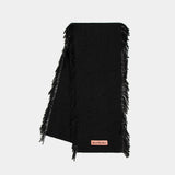 Fn Ux Scar000429 Scarf - Acne Studios - Wool - Black