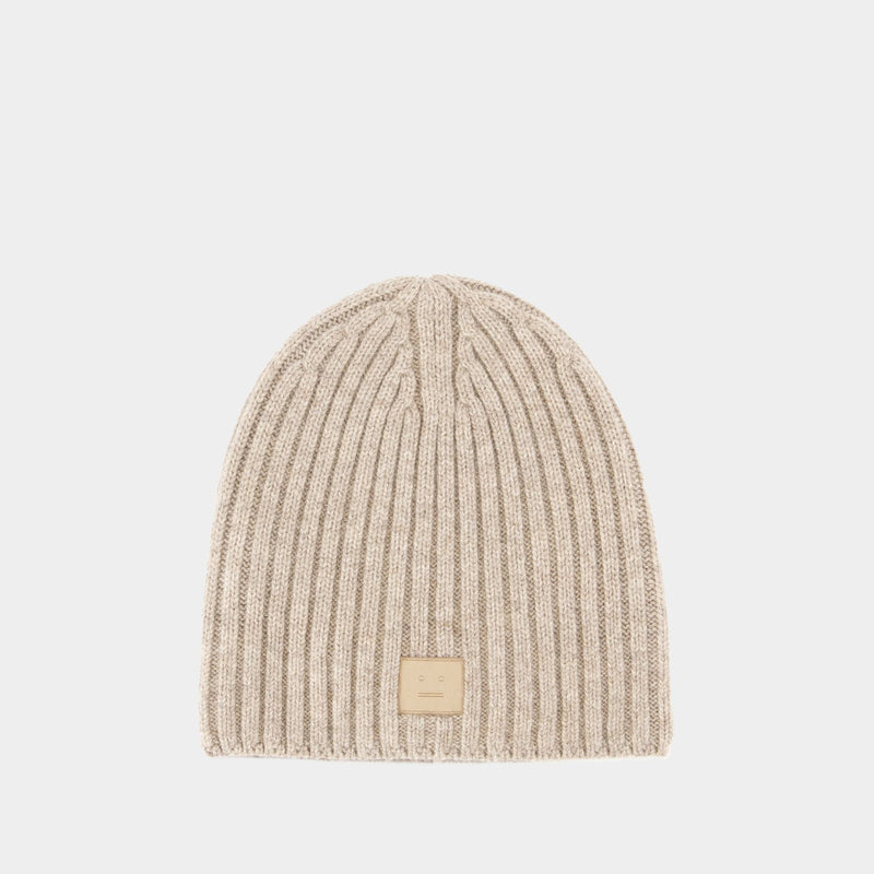 Kubi Yak Beanie - Acne Studios - Wool - Beige